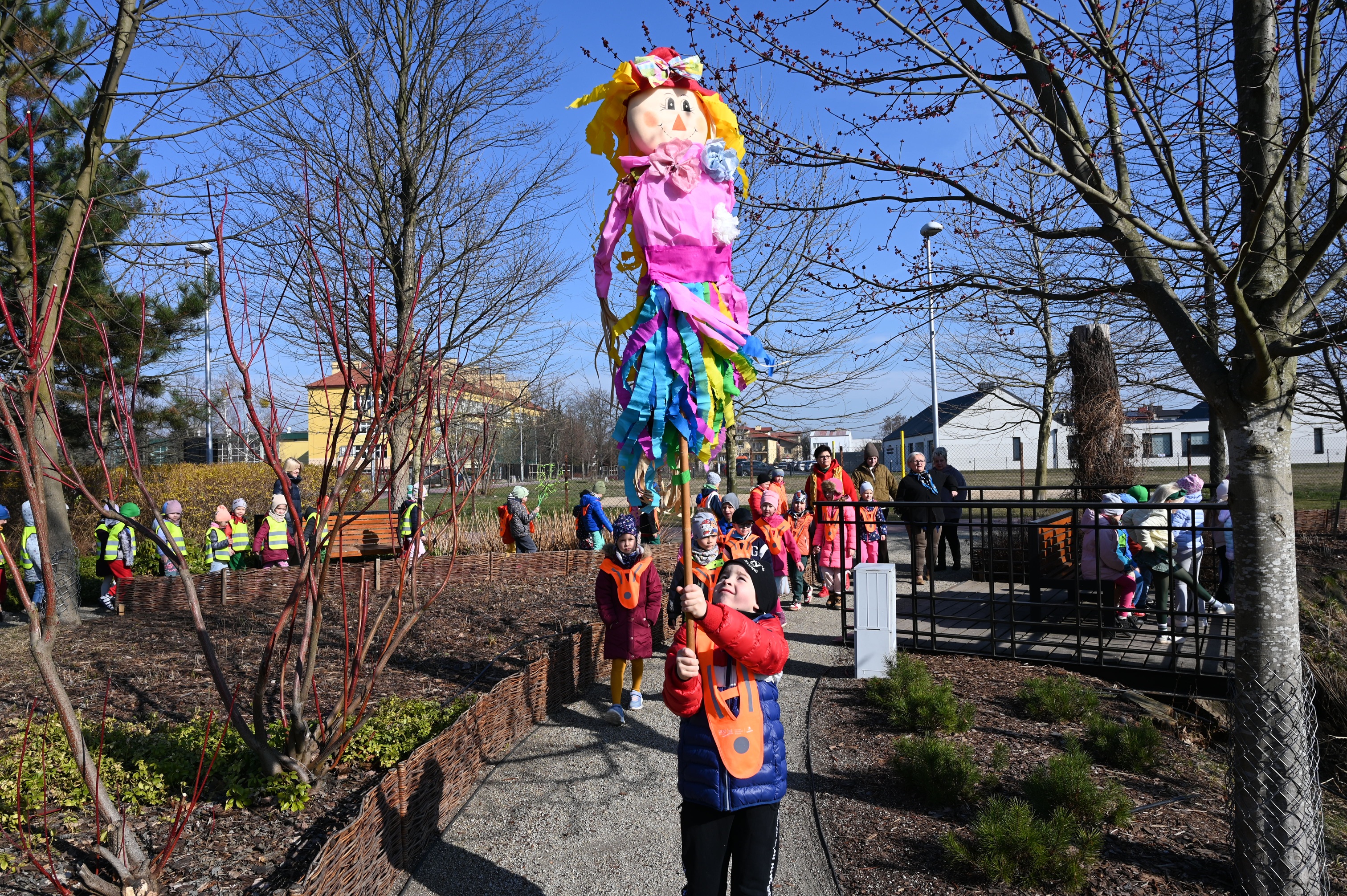 Dzieci z Przedszkola w Starych Babicach powitały wiosnę