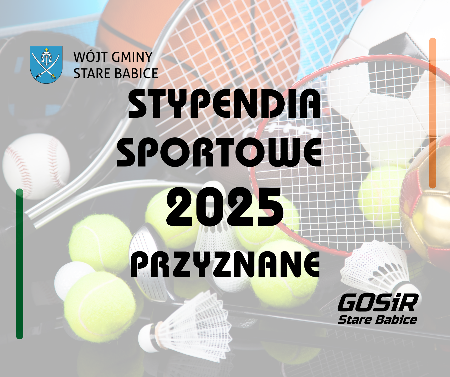 Stypendia sportowe 2025 przyznane