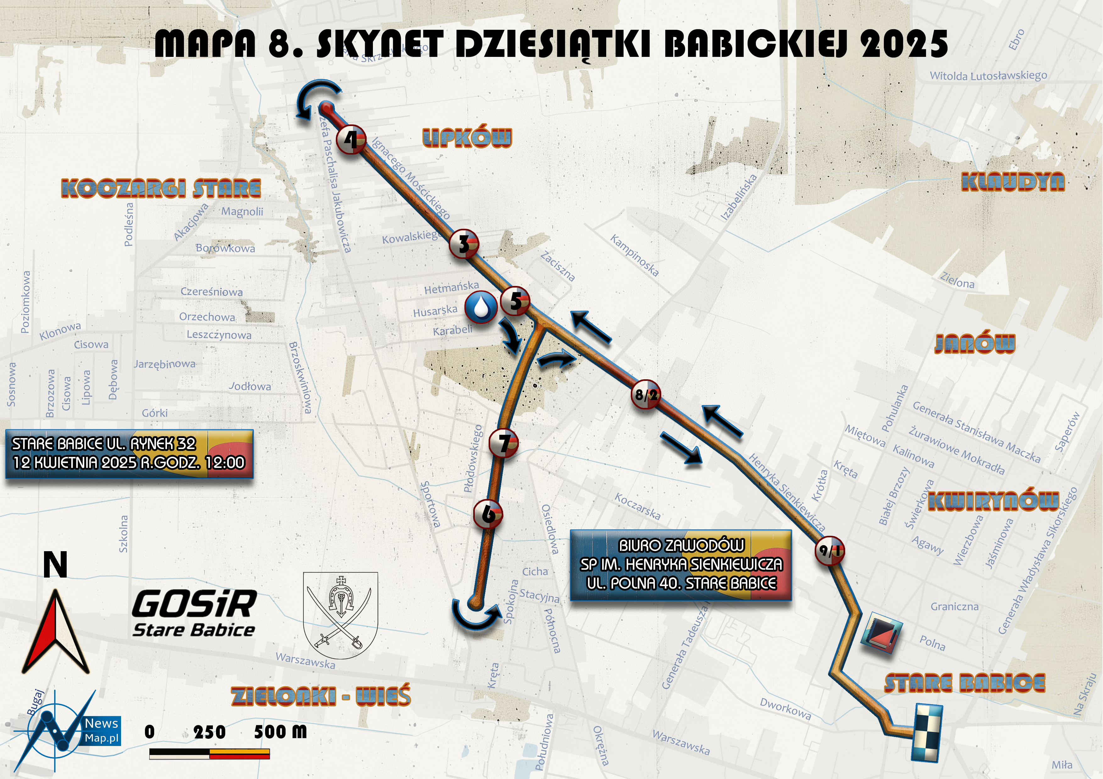 Utrudnieniach w ruchu ulicznym podczas 8. Skynet Dziesiątki Babickiej
