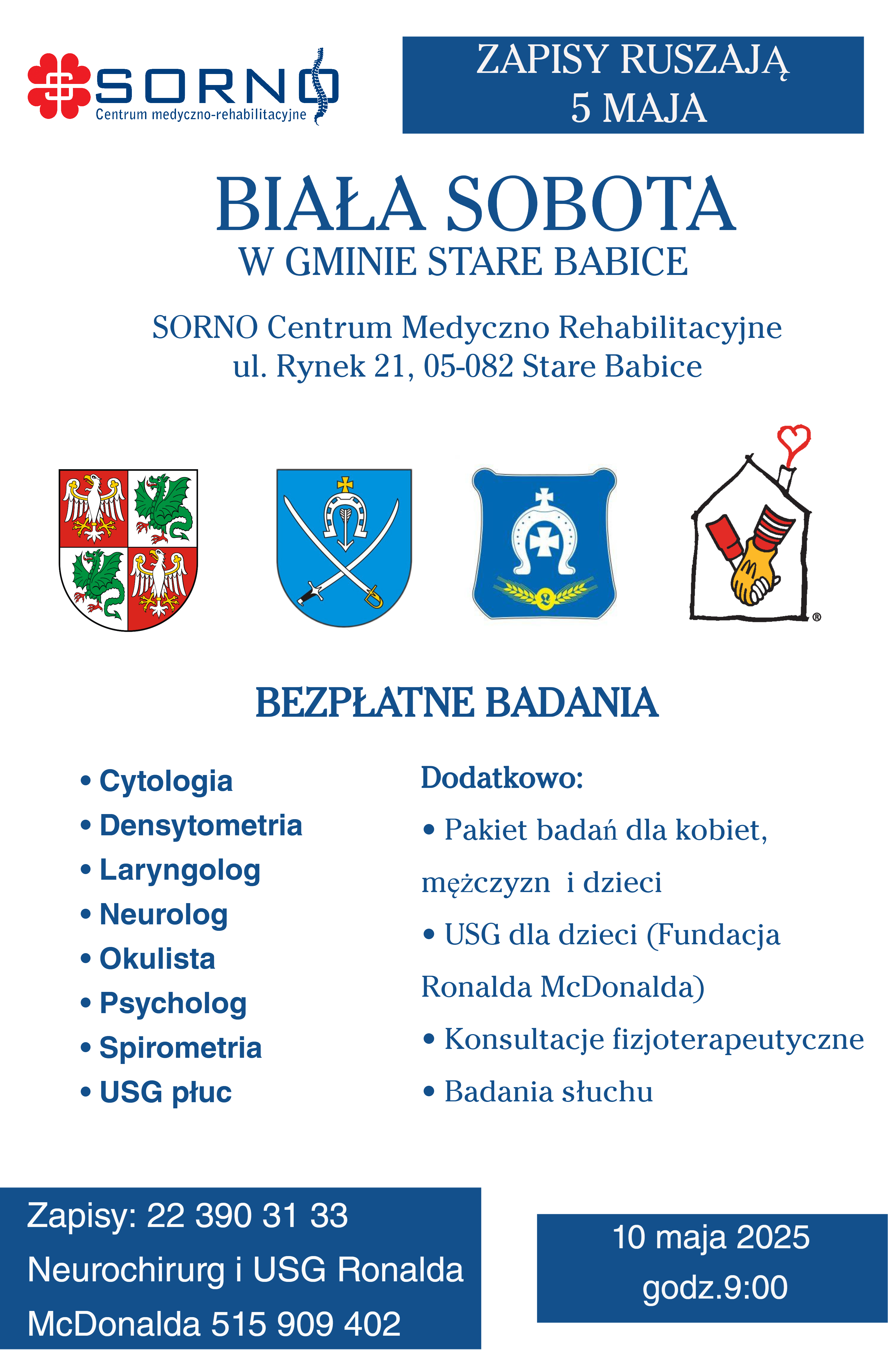 BIAŁA SOBOTA w Gminie Stare Babice!