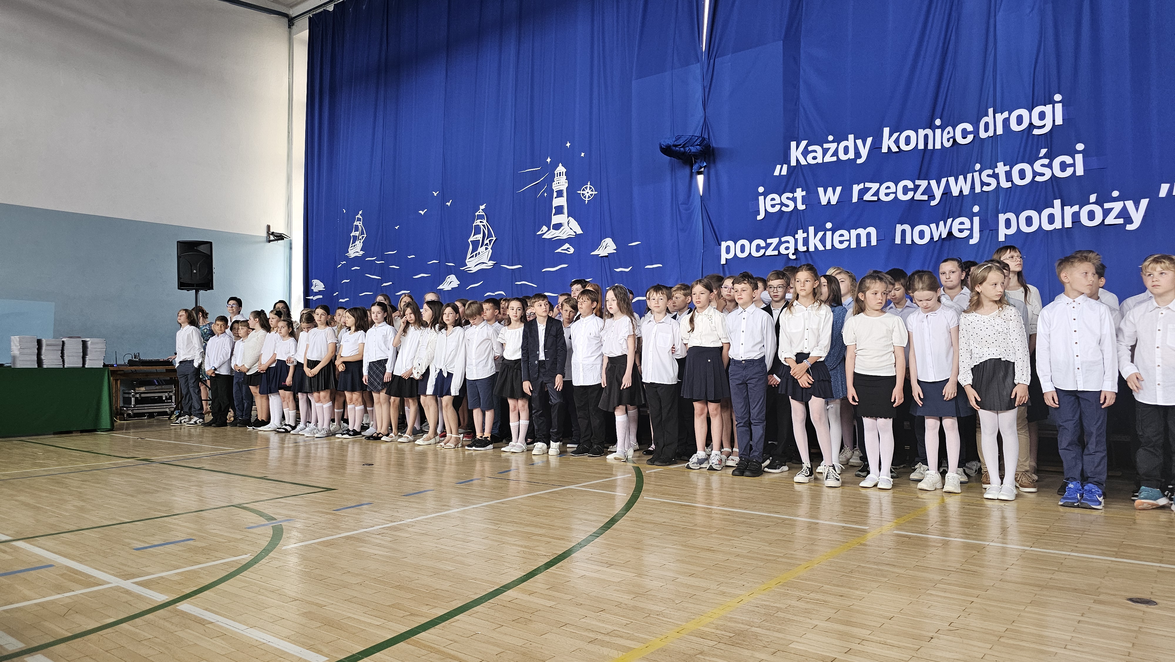Uroczyste zakończenie klas