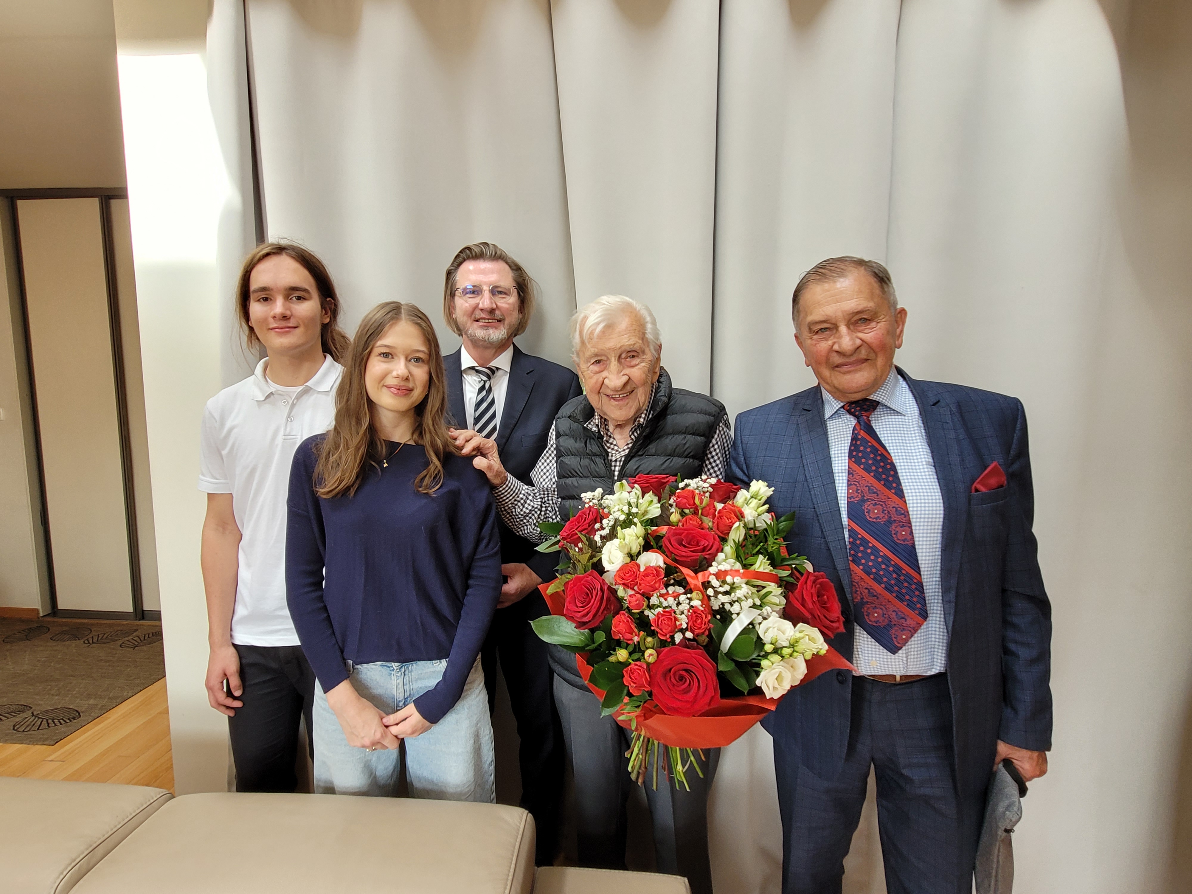 81. rocznica wybuchu Powstania Warszawskiego – wizyta u Powstańca