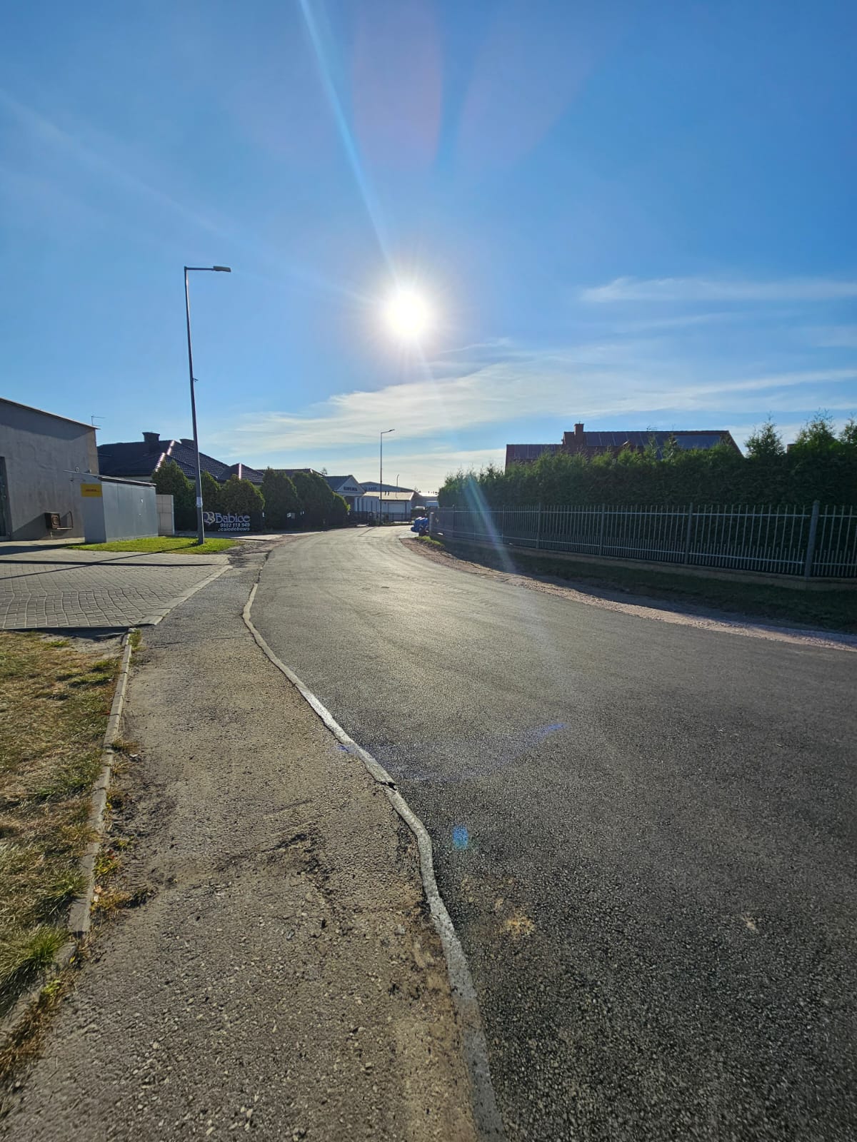 Nakładka asfaltowa Babice Nowe ul. Okulickiego