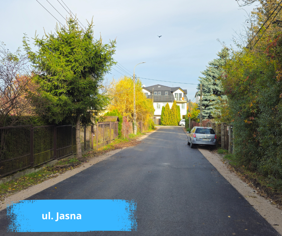 Nowe nakładki asfaltowe w Gminie Stare Babice