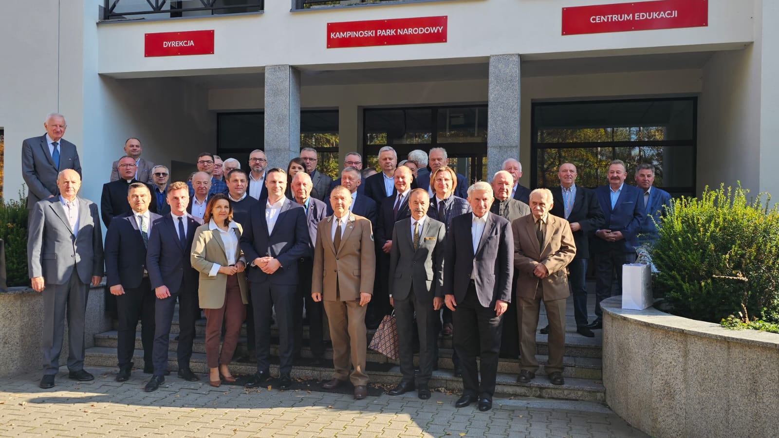 Uroczyste pożegnanie Dyrektora Kampinoskiego Parku Narodowego