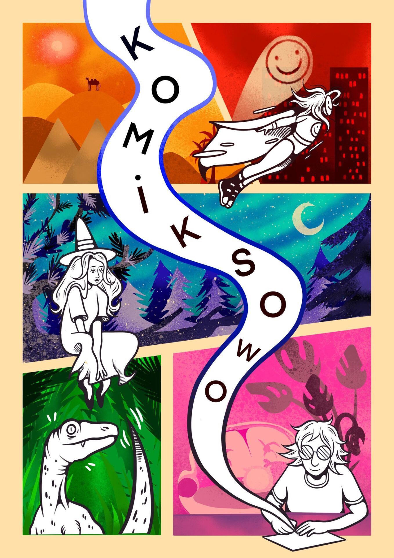 Warsztaty z podstaw projektowania graficznego i komiksu