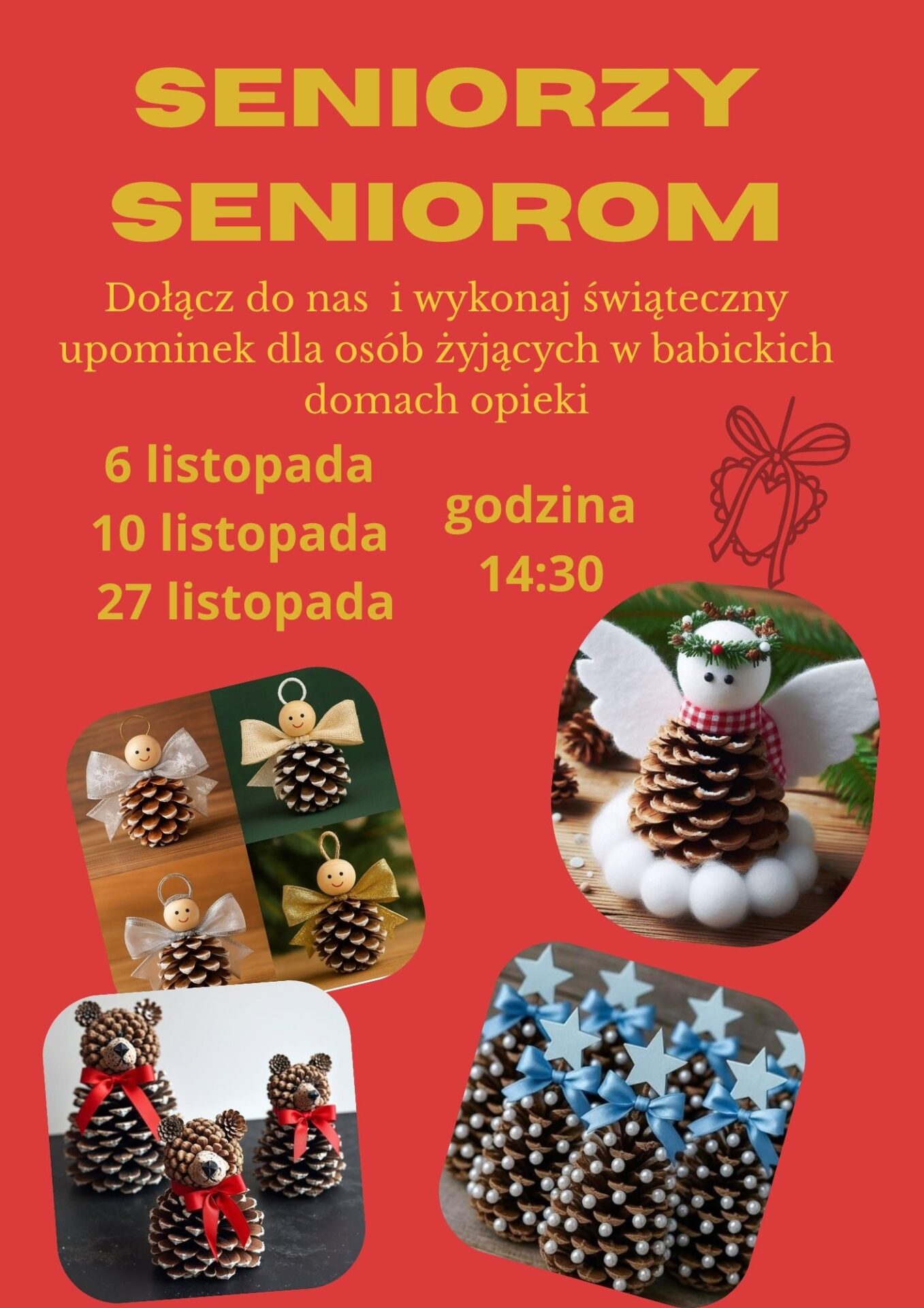 🎅💖Akcja „Seniorzy seniorom – tworzymy magię świąt!” ✨