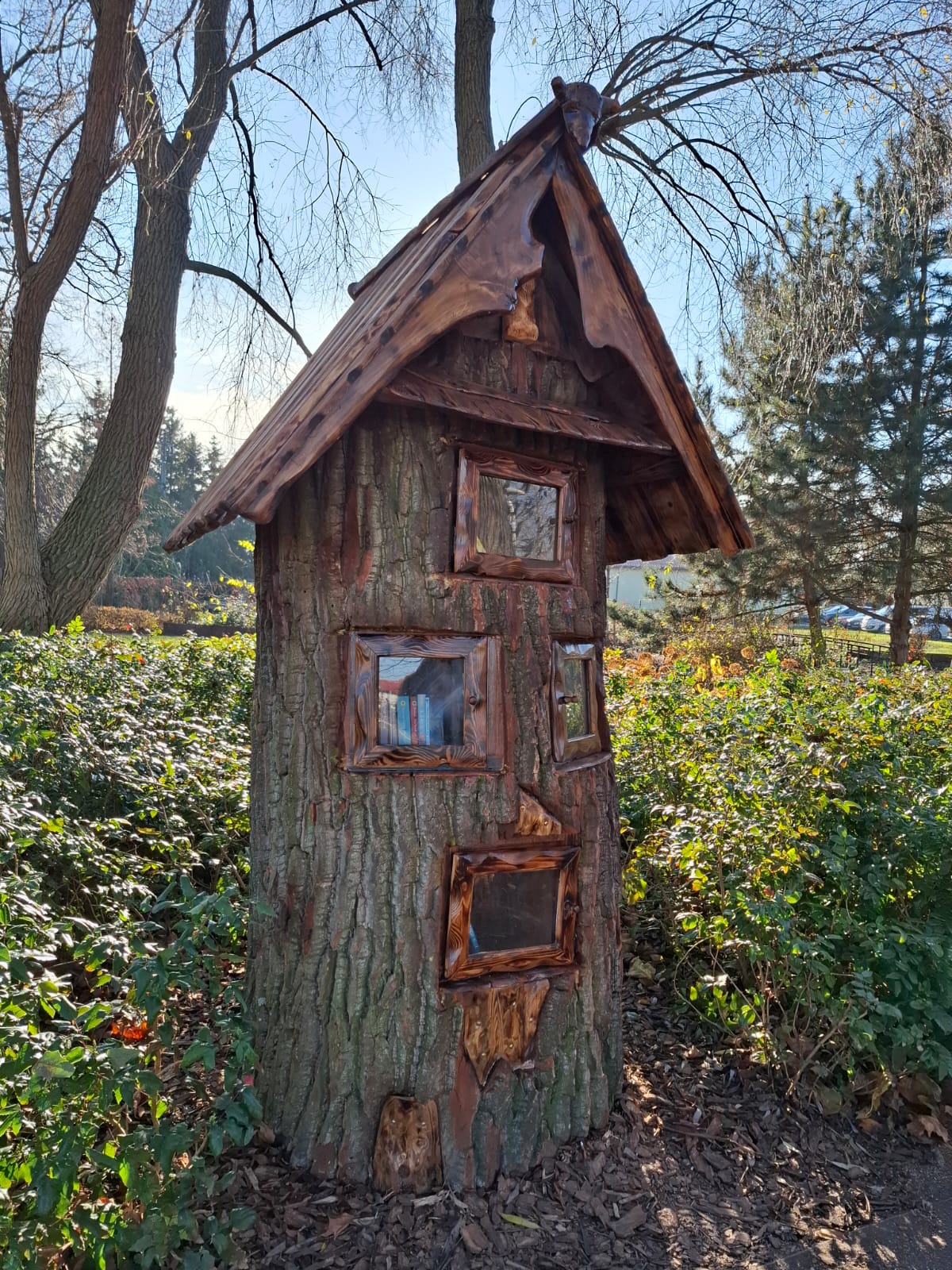 📚🌳 NOWA BIBLIOTECZKA W PARKU STARE BABICE! 🌳📚