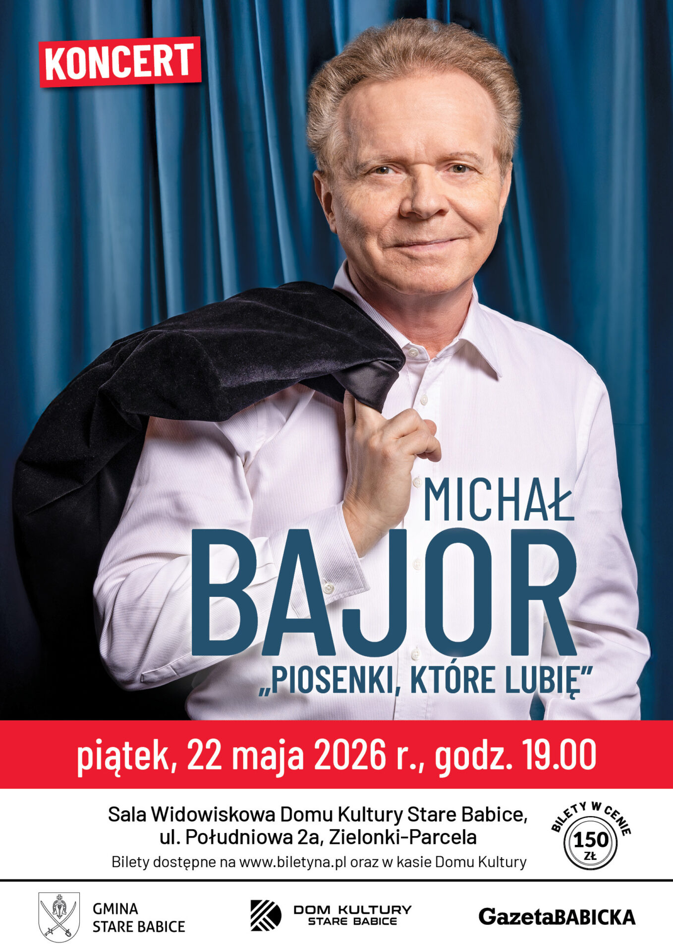 Michał Bajor powraca z wyjątkowym recitalem „Piosenki, które lubię”!