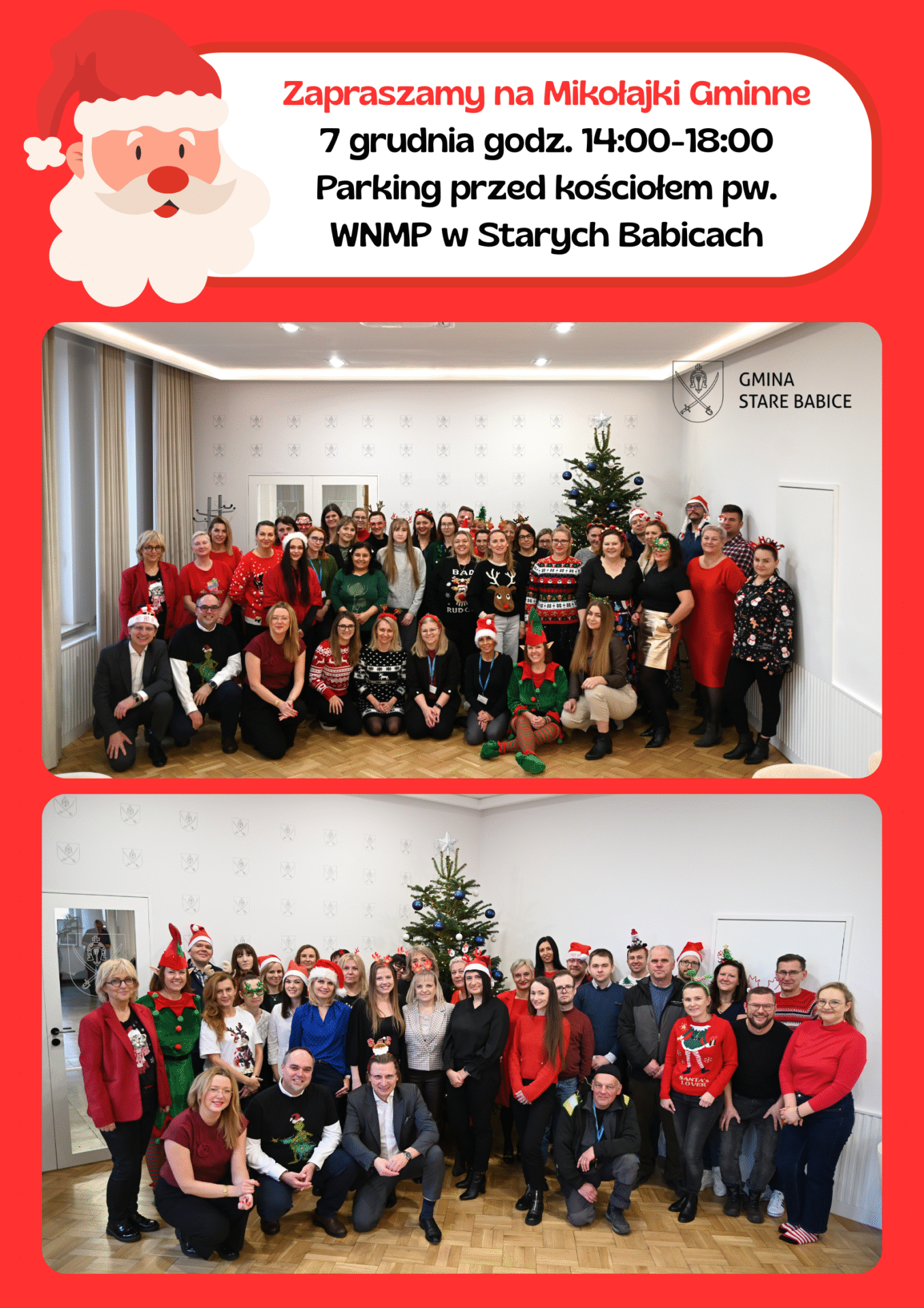 Świętuj Mikołajki z nami – 7 grudnia w Starych Babicach