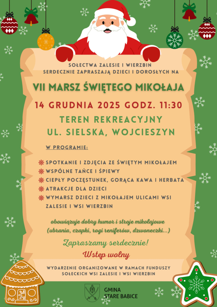 VII Marsz Świętego Mikołaja – Wierzbin i Zalesie