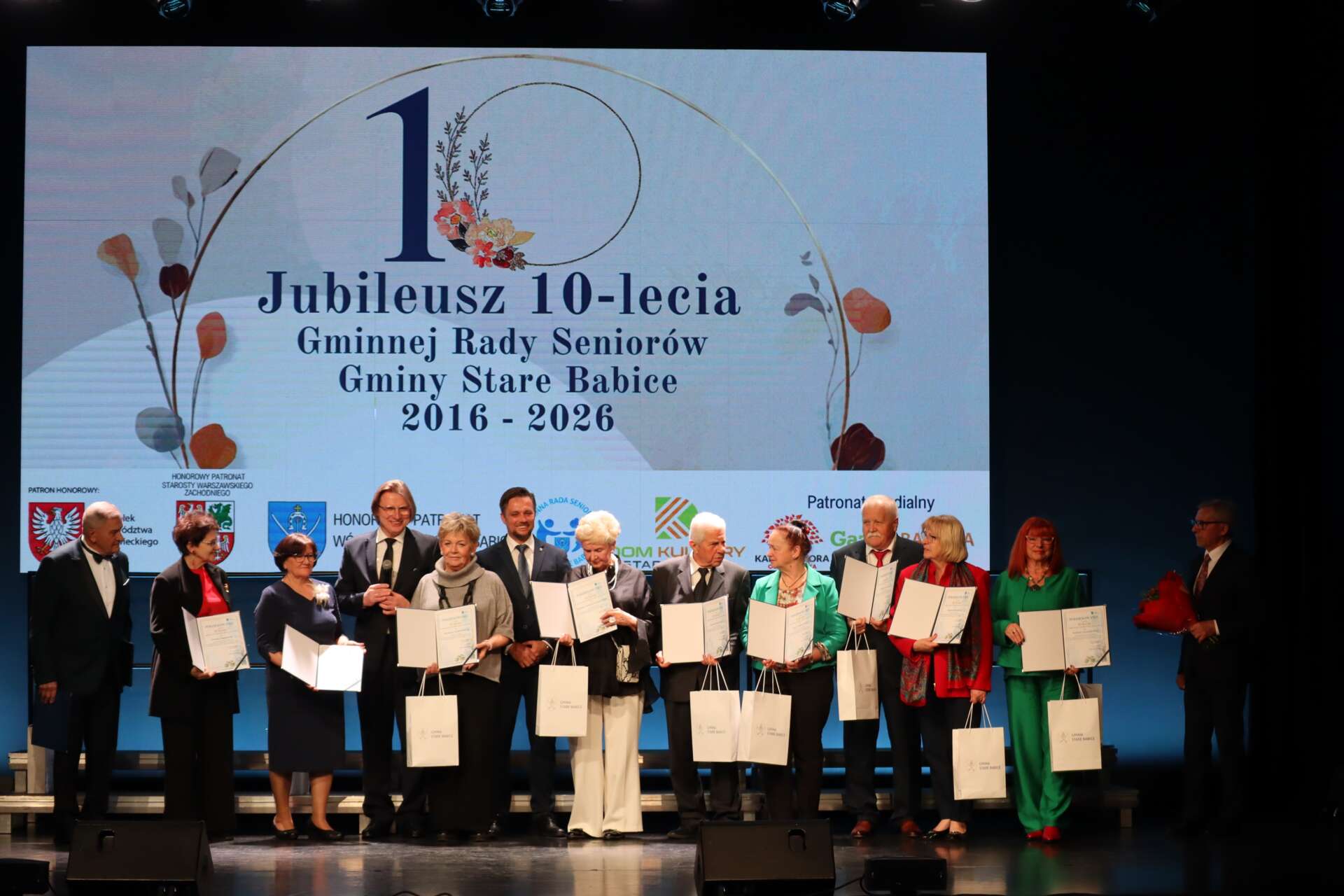 🎊Jubileusz 10-lecia Gminnej Rady Seniorów Gminy Stare Babice
