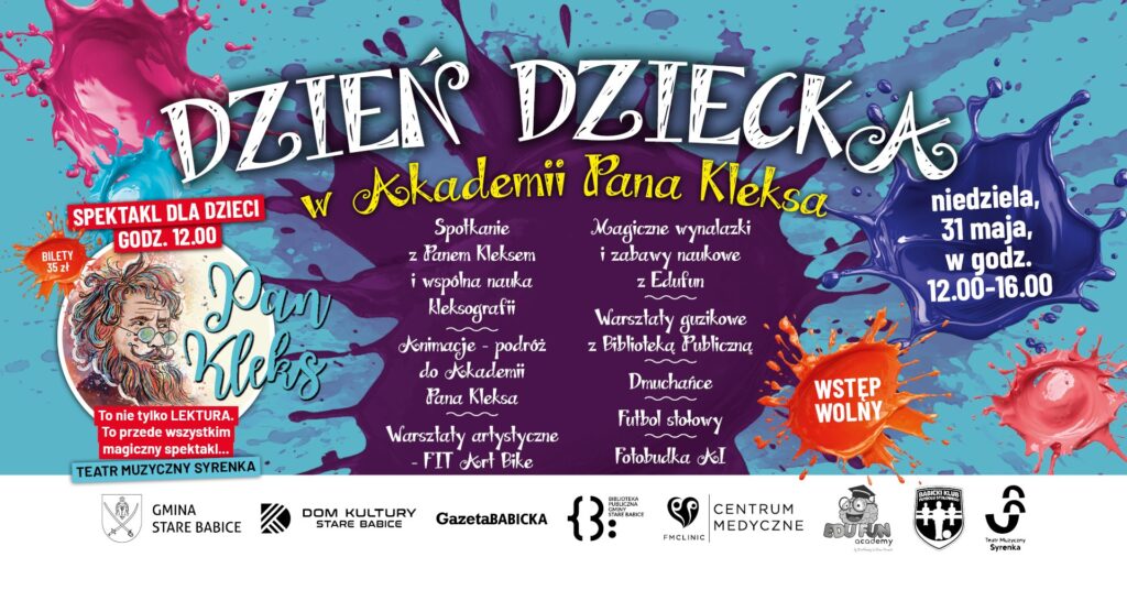 🎉✨ DZIEŃ DZIECKA w Akademii Pana Kleksa ✨🎉