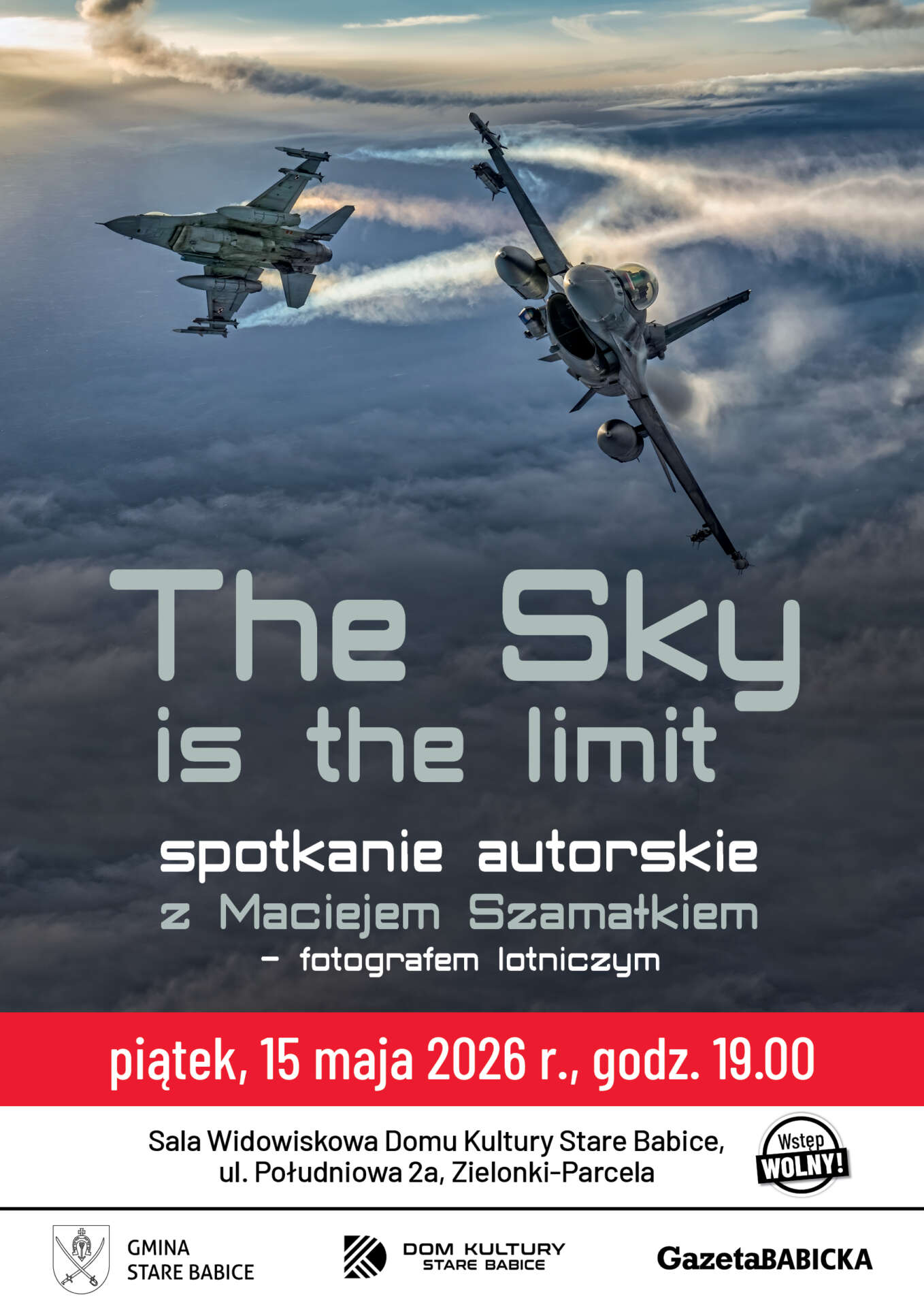 Spotkanie autorskie z Maciejem Szamałkiem – fotografem lotniczym