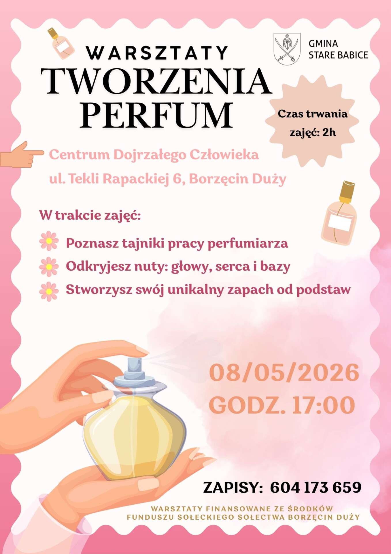 🌺Warsztaty tworzenia perfum
