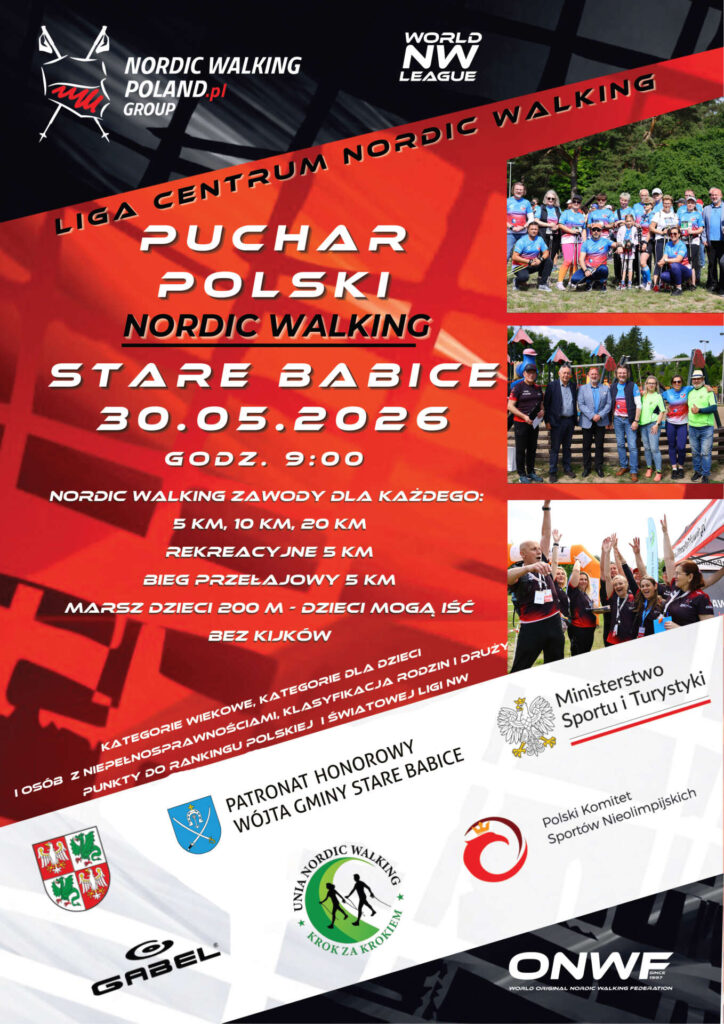 PUCHAR POLSKI NORDIC WALKING