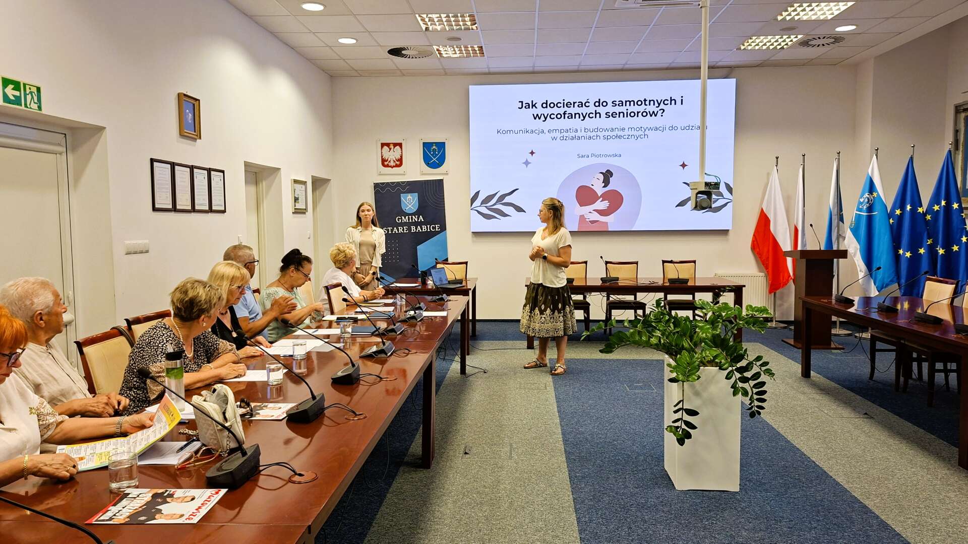 Pierwsze warsztaty w projekcie „PRZYSTAŃ” – sąsiedzka sieć wsparcia samotnych seniorówv