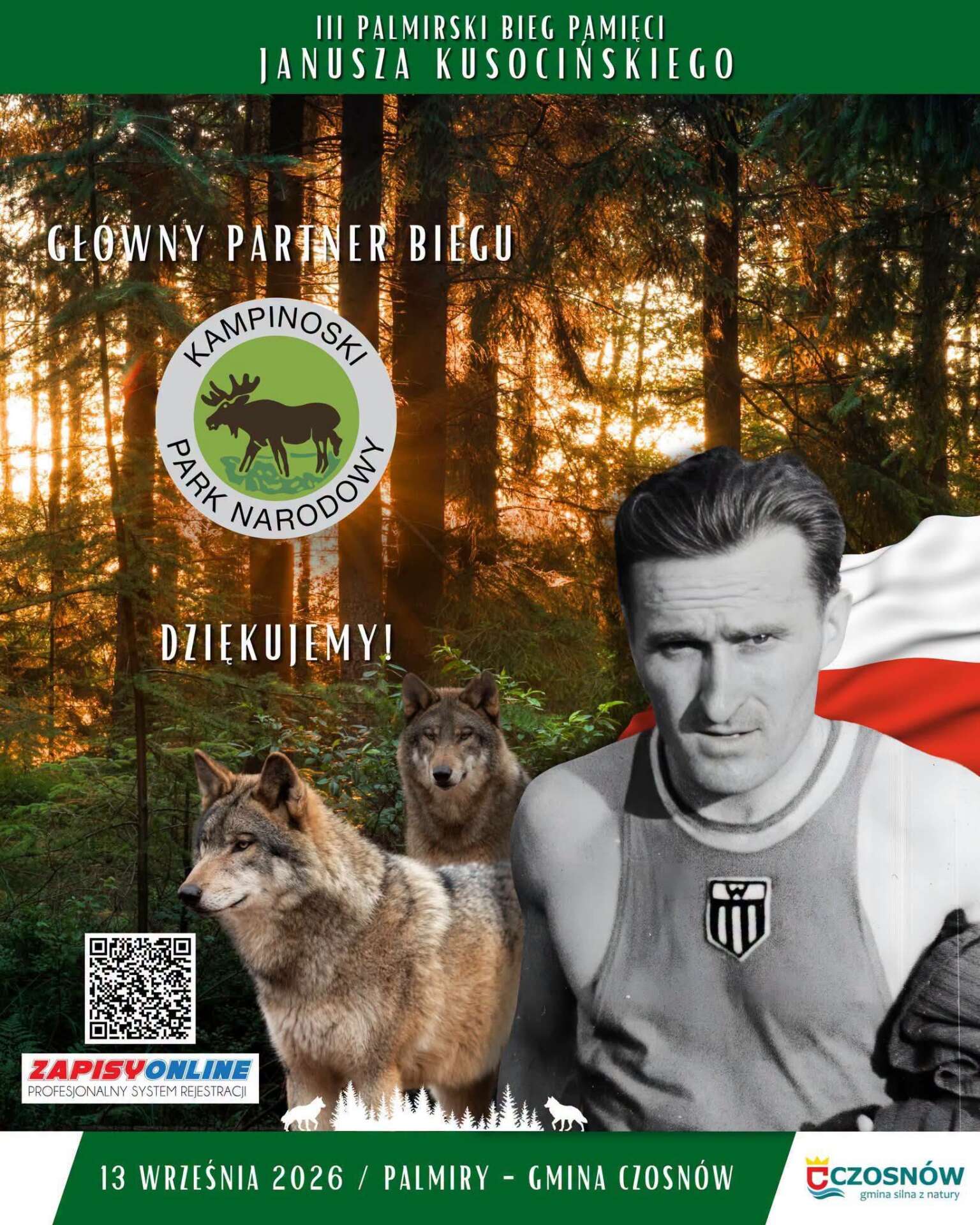 III Palmirski Bieg Pamięci Janusza Kusocińskiego!
