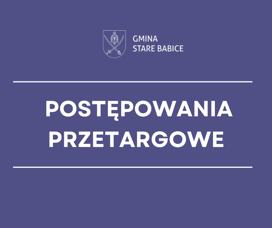 Postępowania przetargowe