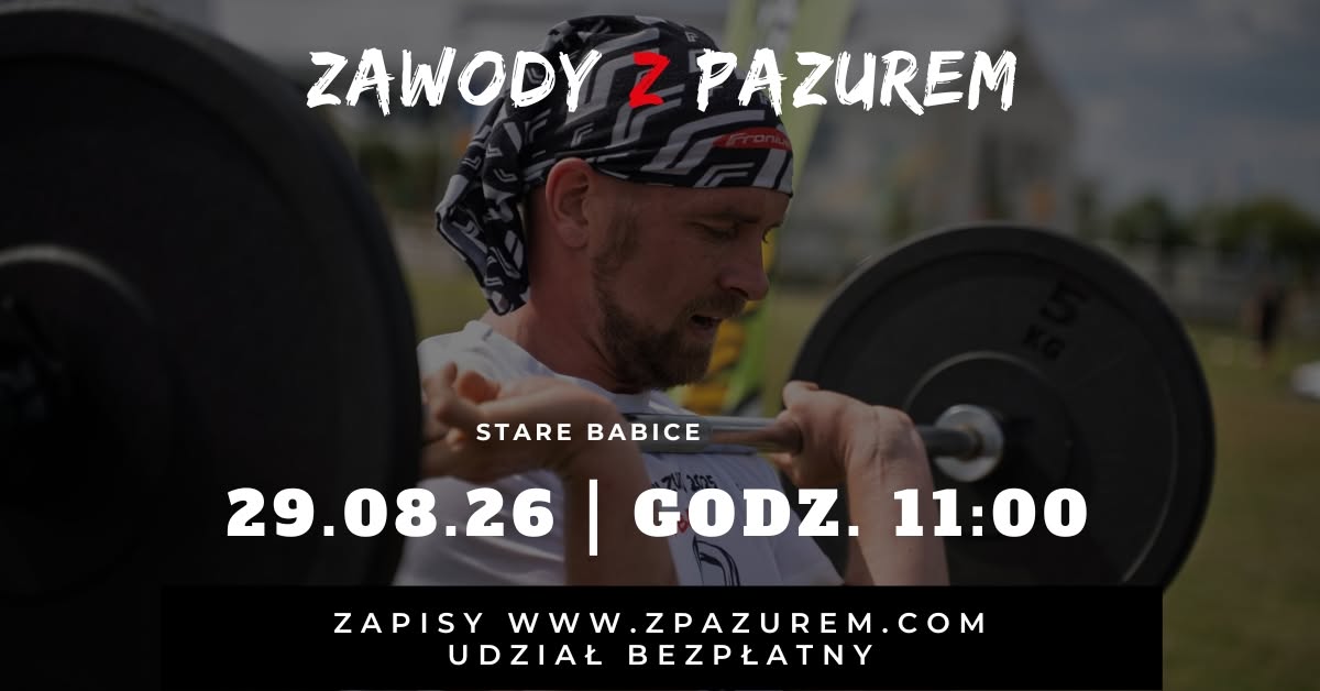 Podejmij wyzwanie i wystartuj w Zawodach Z PAZUREM 2026!