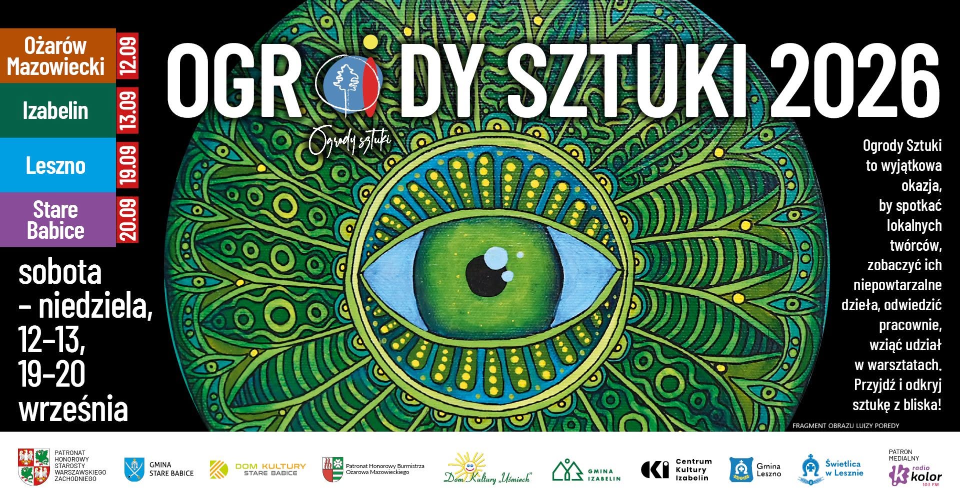 Ogrody Sztuki 2026