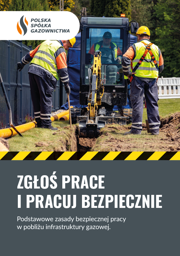 „Zgłoś prace i pracuj bezpiecznie” – zadbaj o bezpieczeństwo podczas robót ziemnych! ⚠️