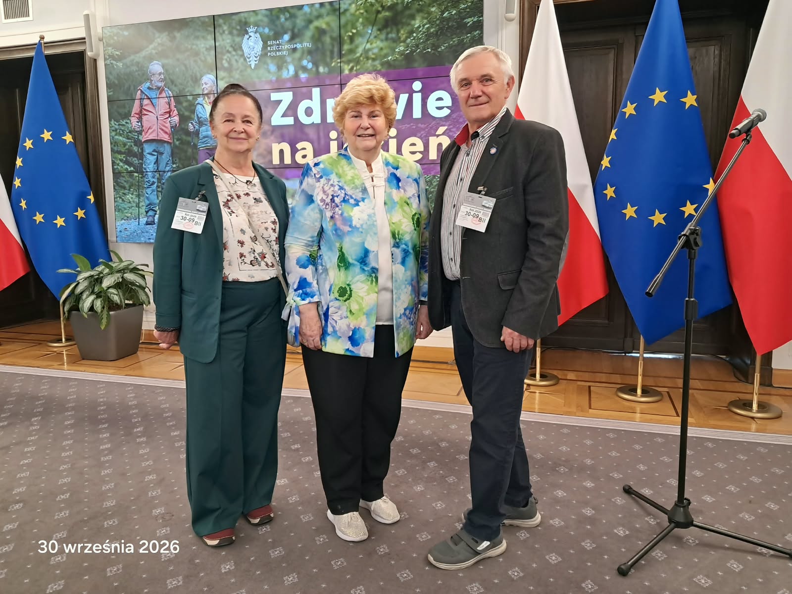„Zdrowie na jesień”, czyli Międzynarodowy Dzień Osób Starszych w Senacie RP!