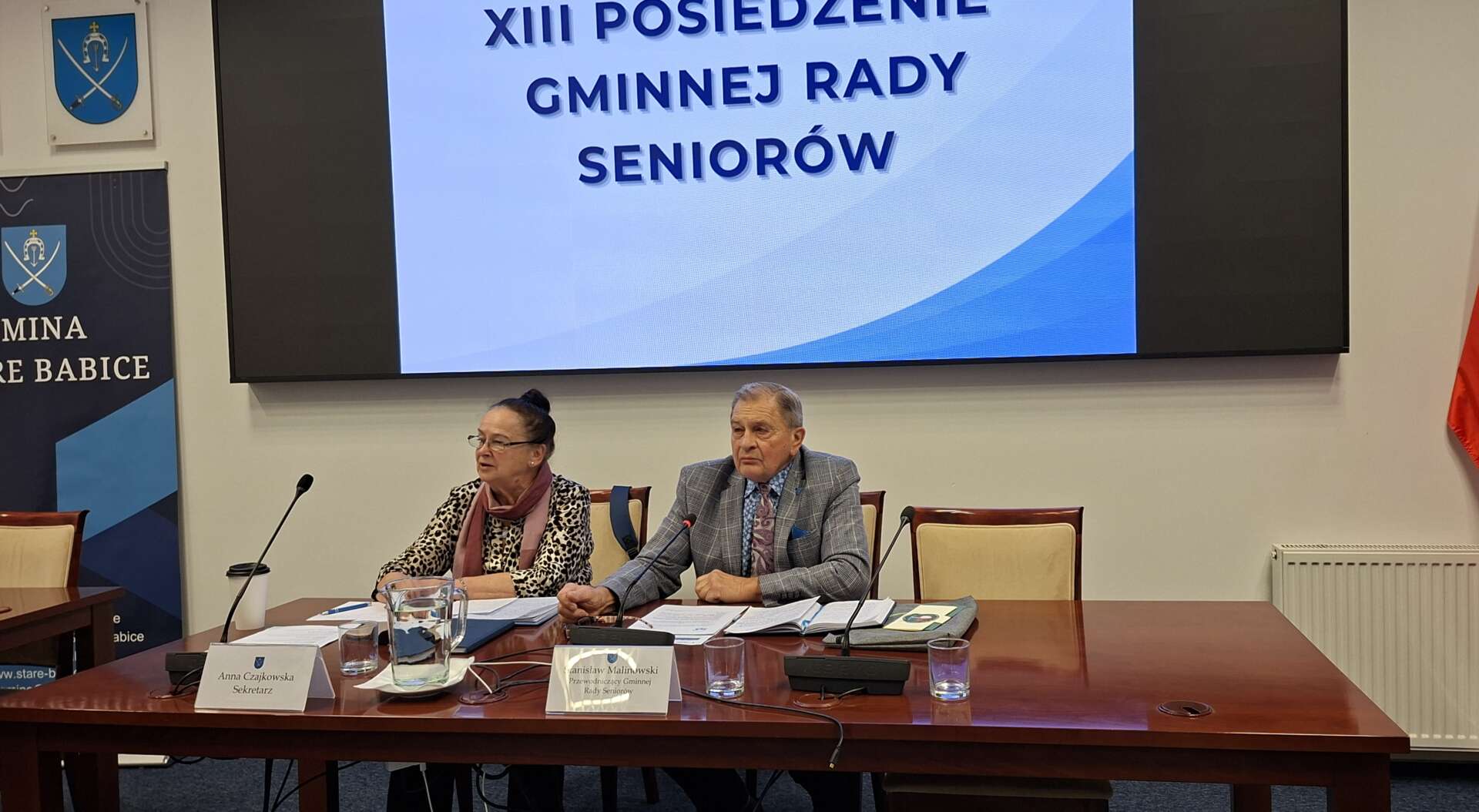 XIII posiedzenie Gminnej Rady Seniorów w Starych Babicach już za nami!