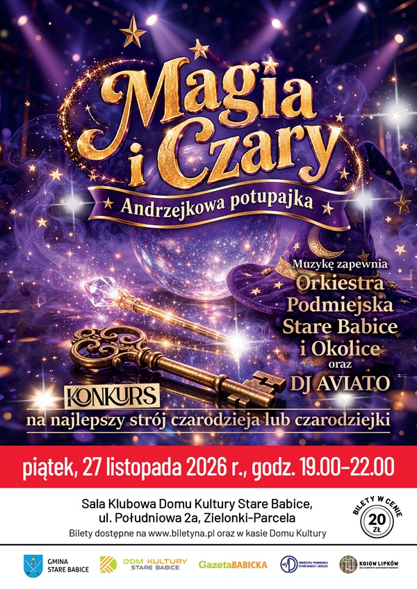Magia i Czary – Andrzejkowa potupajka!