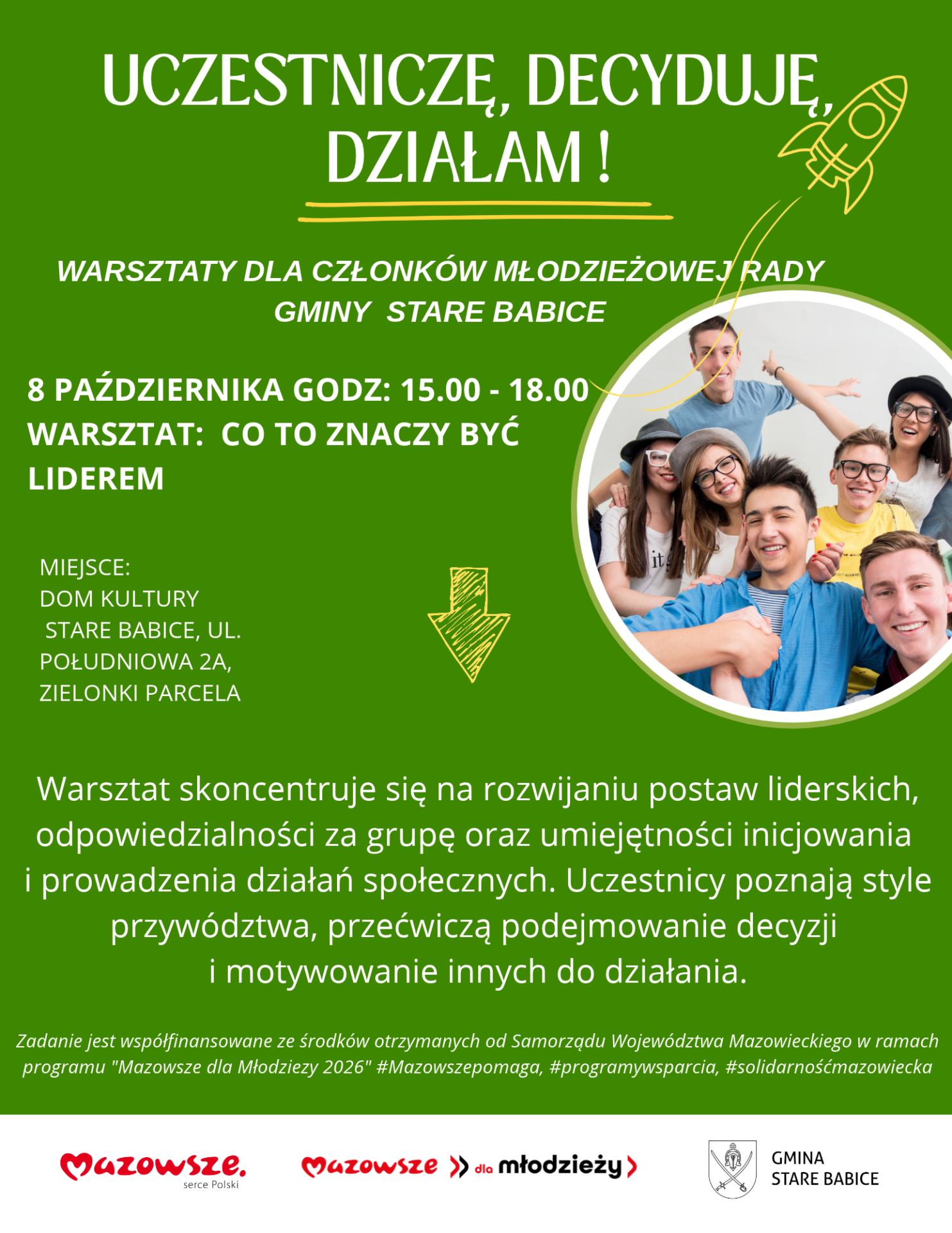 Młodzieżowa Rada Gminy: co to znaczy być liderem?