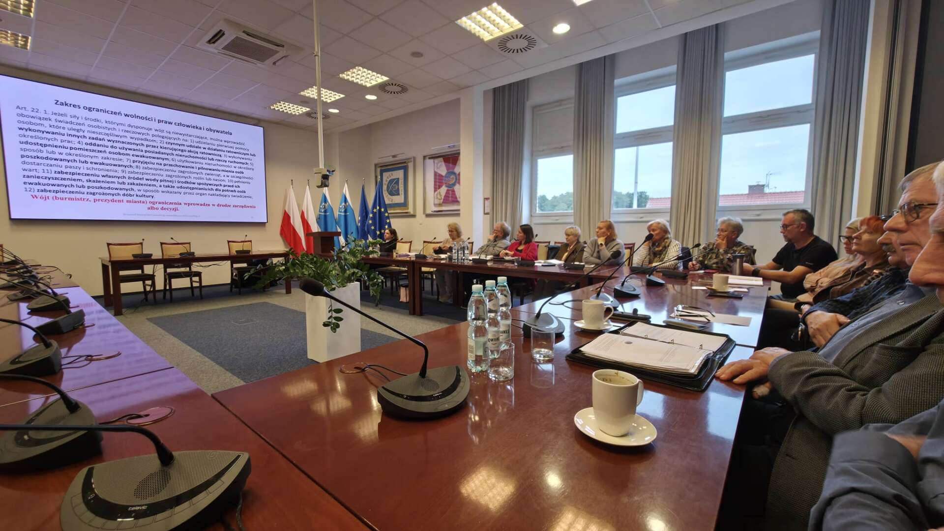 Radni i Sołtysi Gminy Stare Babice szkolili się z zakresu ochrony ludności i obrony cywilnej
