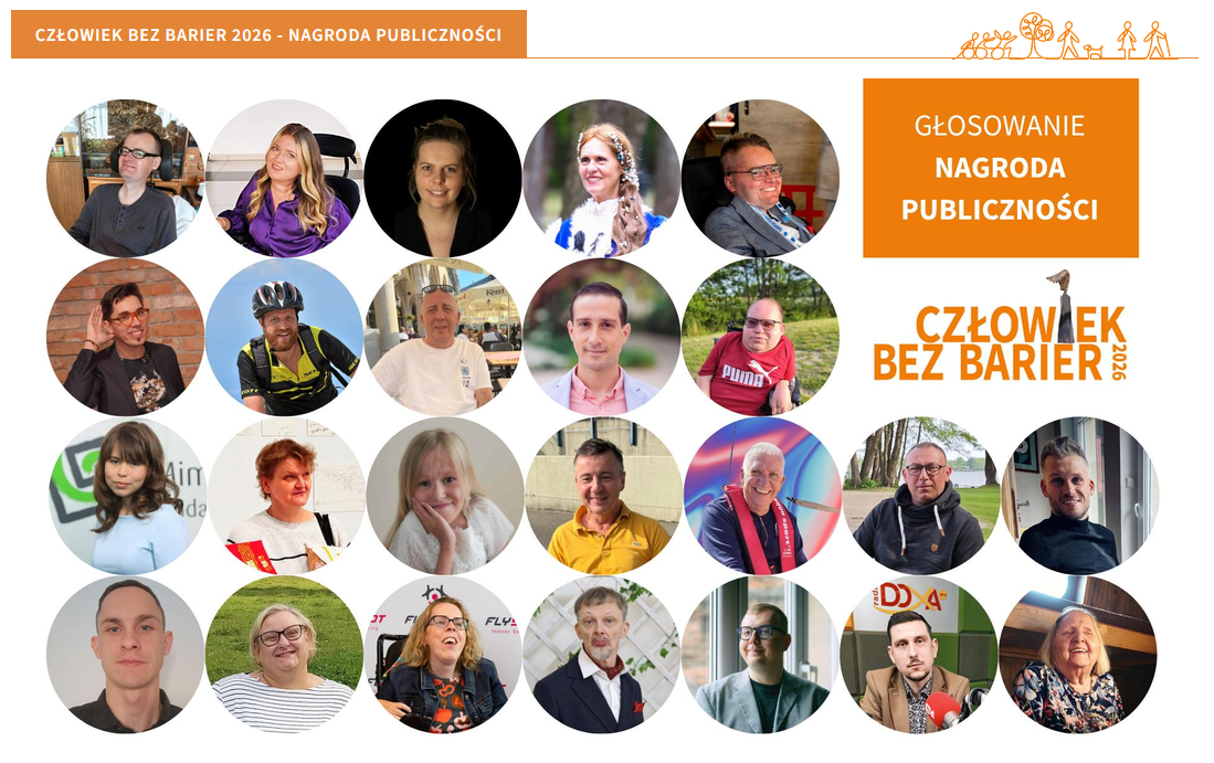 Piotr Iwanicki w plebiscycie „Człowiek bez barier 2026”!