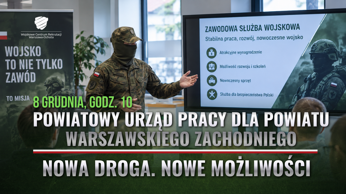 Spotkanie rekrutacyjno-informacyjne z przedstawicielami Wojskowego Centrum Rekrutacji